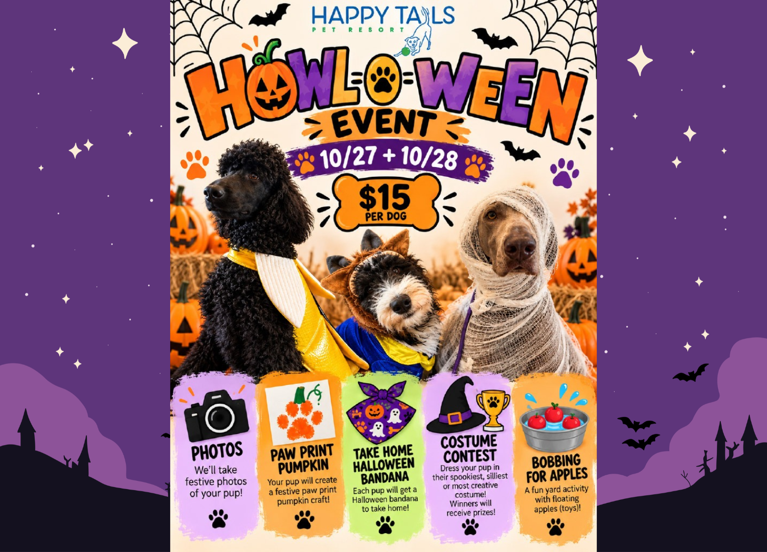 Howl-O-Ween Pop-Up